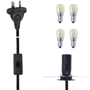 AU UK Lamp <b>Power</b> Cord Salt Lamp Cords with 301/303 Switch E14 E27 Set <b>Power</b> <b>Cable</b> - Product Image 1