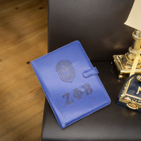 Cadeaux personnalisés Zeta Phi Beta Greek Life, porte-documents en cuir PU de qualité supérieure, bloc-notes, fermeture magnétique, imperméable, léger