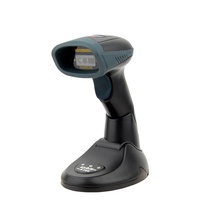 Lector de Códigos QR XB6221BT, Escáner de Códigos de Barras Inalámbrico 2D CMOS Portátil con Base, Gran Venta