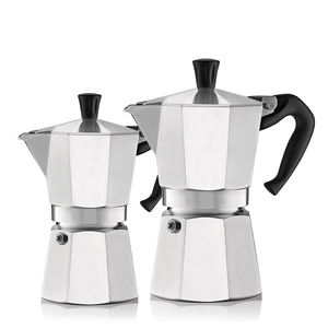 Cafeteira Cuisinière en aluminium <span class=keywords><strong>Cafetière</strong></span> moka pour espresso italien classique - Product Image 1