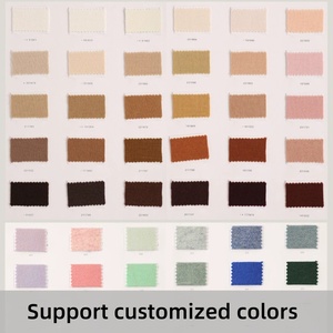 Gants sans doigts de luxe pour le cyclisme d'hiver, en cachemire thermique éco-responsable, à écran tactile, jacquard, design personnalisé pour femmes - Product Image 6