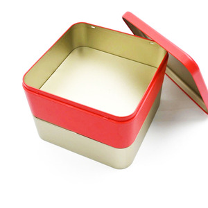 Boîte de rangement en métal à double couche en fer blanc de qualité alimentaire pour bonbons, chocolats, biscuits, thé et emballage cadeau - Product Image 4