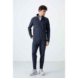 Conjunto Deportivo Air Jones Carlos para Hombre, Corte Estándar, Color Índigo, Mezcla de Poliéster, Viscosa y Elastano, para Uso Diario - Product Image 5