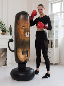 Sac de frappe gonflable autoportant de nouveaux modèles pour la <span class=keywords><strong>boxe</strong></span> remplie d'air en PVC de sport pour la pratique - Product Image 3