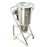 Grote capaciteit 32L verticale snijmachine, commerciële voedselblender, hakmachine voor voedsel, vlees, groenten, fruit en pulp.
