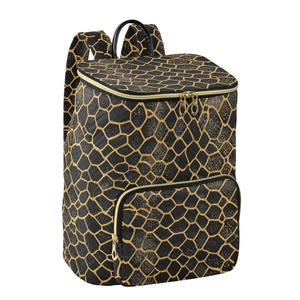 Fashion Quilted Puffy Backpack Lightweight Gold Ziopper Casual <b>Bags</b> Ladies Backpack with Fluffy Ball <b>Key</b> <b>Ring</b> - Product Image 2