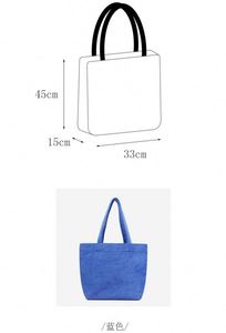Soldes d'usine : Sac fourre-tout de plage en tissu éponge, simple et tendance, pour femmes - Product Image 2