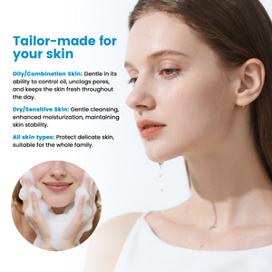 <span class=keywords><strong>Limpiador</strong></span> <span class=keywords><strong>Facial</strong></span> con Aminoácidos, Limpia Suavemente la Suciedad y la Grasa, Protege la Barrera Cutánea, Apto para <span class=keywords><strong>Piel</strong></span> <span class=keywords><strong>Sensible</strong></span> y Seca, Hidratante, Lavado <span class=keywords><strong>Facial</strong></span> Diario - Product Image 4