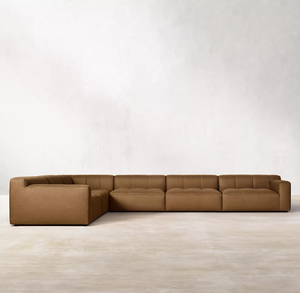 Furniture Living Room Indoor Furniture Customized Modern New Design Living Room L Shape Sectional Sofa Set