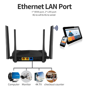 Openwrt 300Mbps Xách Tay LTE 4G Di Động <span class=keywords><strong>Router</strong></span> 2.4G Không Dây N Với Khe Cắm Sim Hỗ Trợ Tường Lửa Chức Năng - Product Image 6