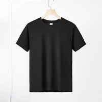 Grosir kaus uniseks kaus kualitas katun cetak kustom kaus Oem katun 100% polos lengan pendek musim panas