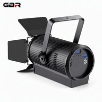 GBR PL300 300W COB LED Fresnel-Studiolicht Ra≥90 Zoom 2in1 CW WW / RGBW Optional DMX TV Theater Video Fotografie Scheinwerfer