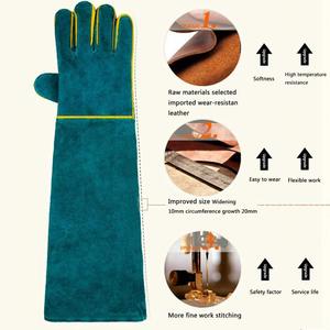 Gant de protection anti-morsure épaissi pour l'entraînement des chiens, reptiles, serpents et lézards - Product Image 5