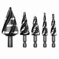 Foret conique à quatre cannelures en acier rapide 4241 pour perçage de métaux, fabrication chinoise