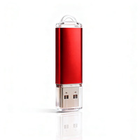 Clé USB OEM Chine en gros 128 Mo/32 Go/64 Go, couleur vive, haute vitesse, forme carrée, personnalisable, pour l'export, finition soyeuse