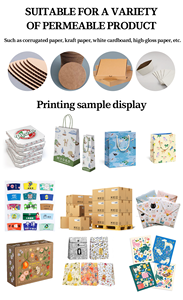 Duy nhất vượt qua trực tiếp để đóng gói máy in Cookie máy in giấy vệ sinh cuộn máy in Máy in cho hộp duy nhất vượt qua - Product Image 3