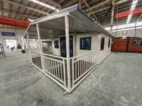 Faltbare Villa, Vorgefertigtes Modulares Doppelstöckiges Wasserdichtes Gartenhaus, Erweiterbares Containerhaus aus China