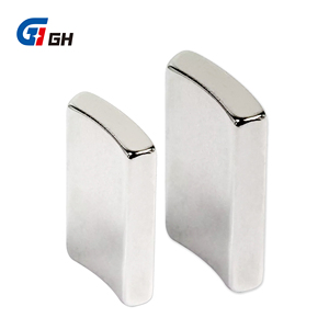 Aimant en arc en néodyme NdFeB personnalisé N35-N52, aimant en arc segmenté haute température, 45SH 52H N52SH pour moteur électrique, générateur - Product Image 2
