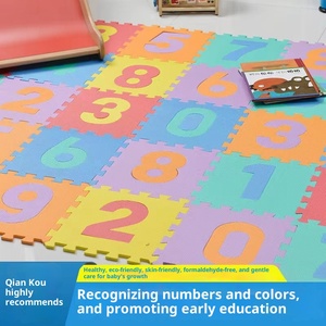 <span class=keywords><strong>Tapis</strong></span> de sol puzzle <span class=keywords><strong>en</strong></span> <span class=keywords><strong>mousse</strong></span> pour enfants, pour ramper <span class=keywords><strong>et</strong></span> grimper, <span class=keywords><strong>en</strong></span> EVA couleur unie, modèle moderne carré DONGJIA A - Product Image 6