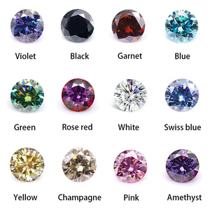 Rarity Factory DirectSale Precio de fabricante de Gra <span class=keywords><strong>Moissanite</strong></span> de diamante en forma de pera para la fabricación de joyas - Product Image 5