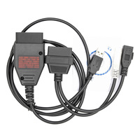 Galletto 1260 FT232RQ con Cable Adaptador Audi 2*2, Programador de ECU OBD EOBD Negro OLIVER