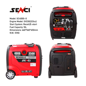 Gerador Inversor Silencioso Portátil a Gasolina Senci 3500w 4000w - Product Image 2