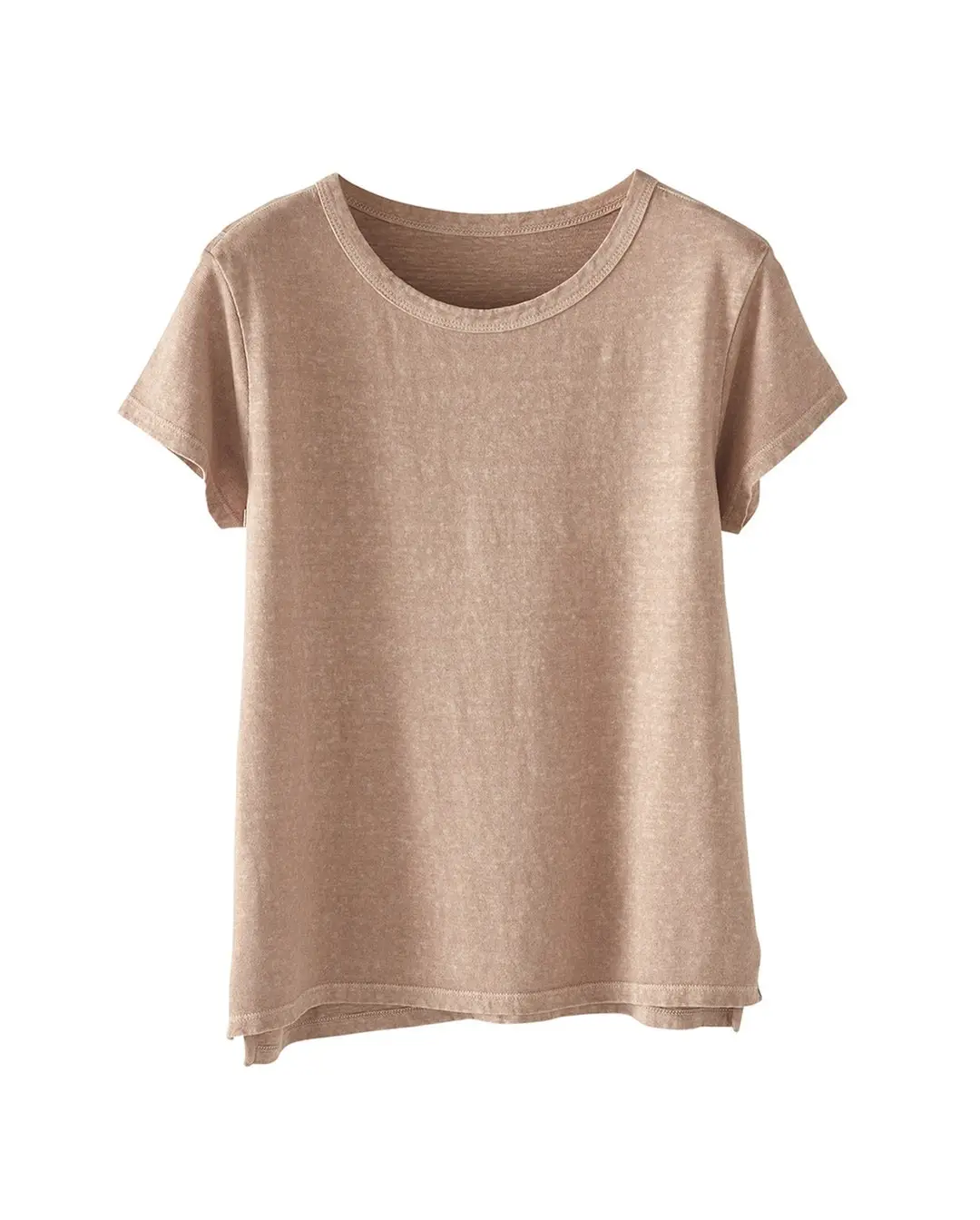 BST033 Sustainable Gots Certified Hemp Organic Cotton Blended Women TシャツHemp Tシャツ衣料品メーカー