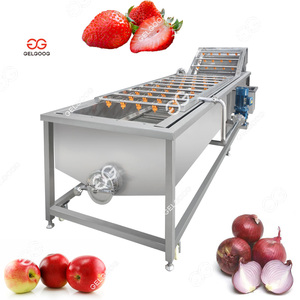 Laveuse automatique industrielle pour légumes et fruits de 200 kg, 400 kg, 600 kg, prix de la laveuse à fruits - Product Image 1