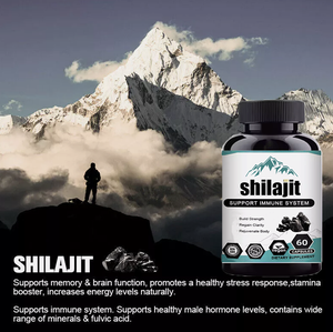 Oem Himalayan Pure Shilajit Prijssupplement Zwart Zaad Olie Zeemos Ashwagandha Natuurlijke Shilajit Capsules