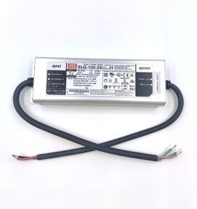 Fuente de Alimentación LED ELG-100-24 Impermeable IP67 de 40W-600W, Regulable, Salida de 75W 3A, Voltaje Constante para Iluminación LED - Product Image 1