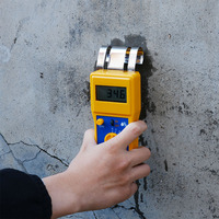 Testeur d'humidité du béton, capteur industriel haute précision, traitement multi-cœurs, courbe de pointe, humidimètre portable
