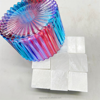 En gros Cristal Sélénite Cube Tumble Cristal Naturel Artisanat Brut Sélénite Tumble Gravier pour Décoration