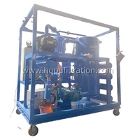 Équipement de purification d'huile pour transformateurs ultra haute tension, unité de dégazage et de déshydratation d'huile