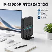 Mini PC para Juegos Intel Core I9-12900F RTX 3060 12GB DDR5 64GB PCIe 4.0 SSD de 2TB, Mini PC para Oficina, Juegos, Laboratorio