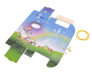 BRICOLAGE Jouet D'instrument de <span class=keywords><strong>Musique</strong></span> de Bande de Caoutchouc Cithare Chinoise Jouet <span class=keywords><strong>Musique</strong></span> Expérience Science Kit de Jouets pour Enfants Enfants - Product Image 1