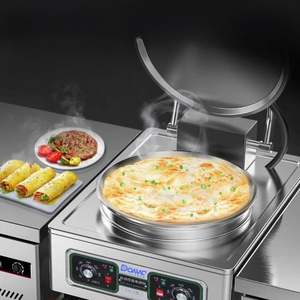 เครื่องทำความร้อนไฟฟ้าอเนกประสงค์ขนาดใหญ่เชิงพาณิชย์ สแตนเลส 0-300 องศา ℃   สเต็ก, พิซซ่า, กระทะทำแพนเค้ก - Product Image 3