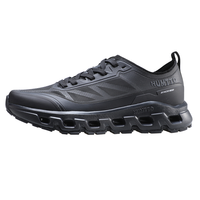 UNIKHAN Chaussures de sport noires respirantes en maille légère, confortables et à semelle souple, idéales pour la course et la marche – Vente en gros personnalisée