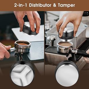 <span class=keywords><strong>Kit</strong></span> de Accesorios para Espresso de 51/53/58 mm, Distribuidor de <span class=keywords><strong>Café</strong></span> y Nivelador de Tamper, Herramienta WDT y Juego de Embudo Dosificador - Product Image 4