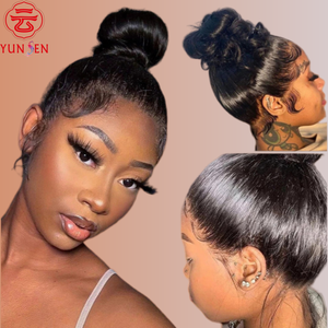 <span class=keywords><strong>ผม</strong></span>แท้ 100% แบบเวอร์จิ้น  360 เลซ ฟรอนท์ เฮร์  ธรรมชาติสำหรับผู้หญิง - Product Image 5