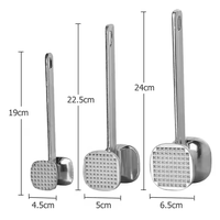 Vente chaude de haute qualité Double face viande maillet viande marteau boeuf poulet Steak porc aluminium outil de cuisine pour battre le boeuf