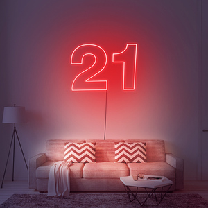 Letrero de Neón Decorativo Iluminado con Tubo de Vidrio de Alta Resistencia Impreso con UV Personalizado, IP65 Impermeable para Bodas, Hoteles, Empresas y Edificios - Product Image 5