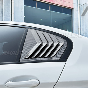 For BMW 5 Series G30 2018-2023 <b>Window</b> Louver Side <b>Vent</b> Trim Rear <b>Window</b> Shutter Cover Trim Car Accessories - Product Image 5