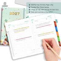 Cubierta de Cuaderno Personalizada A5 de Cuero PU con Hojas Sueltas, Impresión por Sublimación, Agenda y Diario