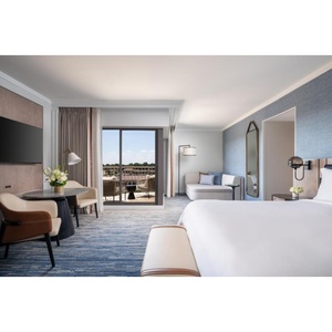 <span class=keywords><strong>Base</strong></span> Letto Matrimoniale King Size in Metallo con Testiera Imbottita, Design Moderno Commerciale Europeo, Materiali di Grado E1, per Appartamenti e <span class=keywords><strong>Hotel</strong></span> - Product Image 2