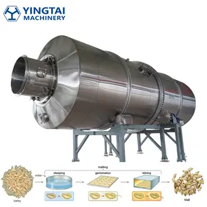 2023 New Yingtai Promalting Equipment Drum Type Craft Barley Malting System for Malthouse