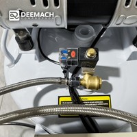 Compresseur d'air dentaire professionnel silencieux et portable DEEMACH 220V 850W sans huile, 8 bars, réservoir d'air de 40L avec sécheur et refroidisseur d'air