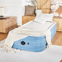 Matelas gonflable moderne pour voyage en voiture avec pompe à air, sac de rangement pliable pour l'extérieur, chambre à coucher et hôpital