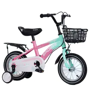 Kids Bicycle 2-5 Years Old Children Bicycle 12 Inch With 4 Wheel Kids Bike