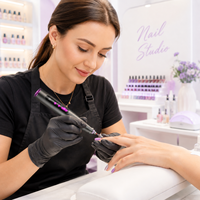 Vantrend Beauty Professional 35000RPM USB Oplaadbare Aluminium Pen-vormige Nagelboor met Aangepast Logo, Rechtstreeks van de Fabriek, Groothandel