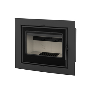 Estufa de Leña para Interiores Ecológica de 11KW con 78.1% de Eficiencia, con Ventana de Visualización Amplia, Chimenea de Leña - Product Image 1